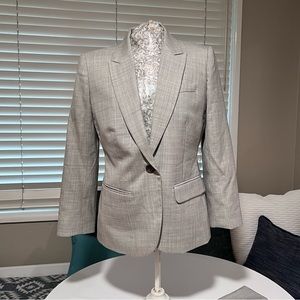 J. Crew Super 120’s gray blazer, size 4